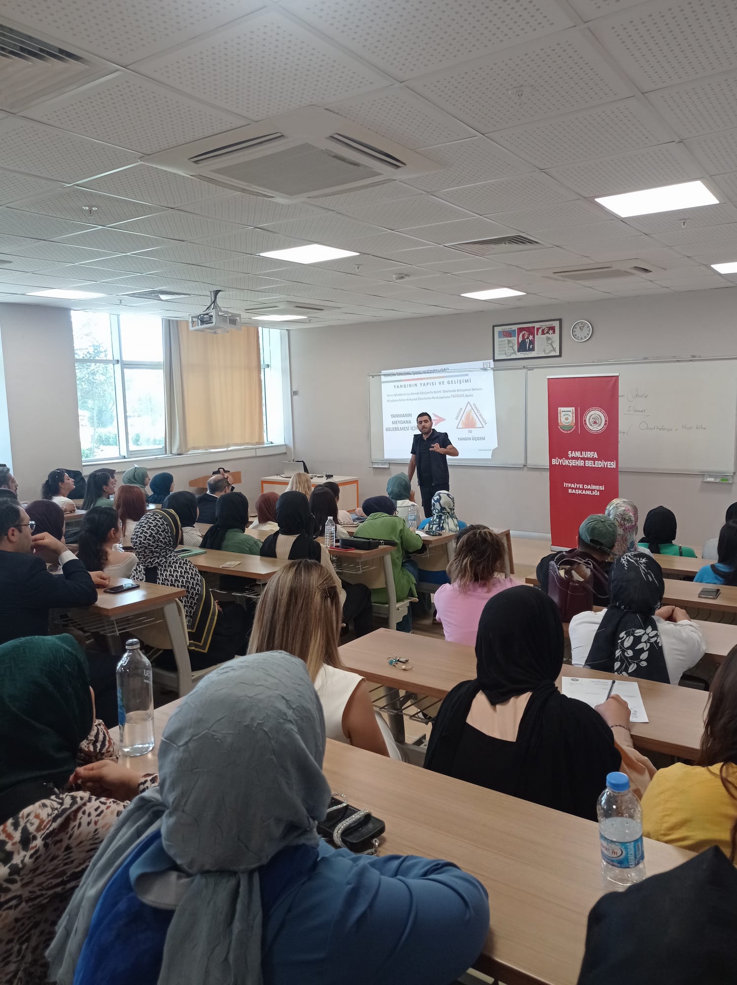 Harran Üniversitesi Güzel Sanatlar Fakültesi’nde Yangın  Tatbikatı